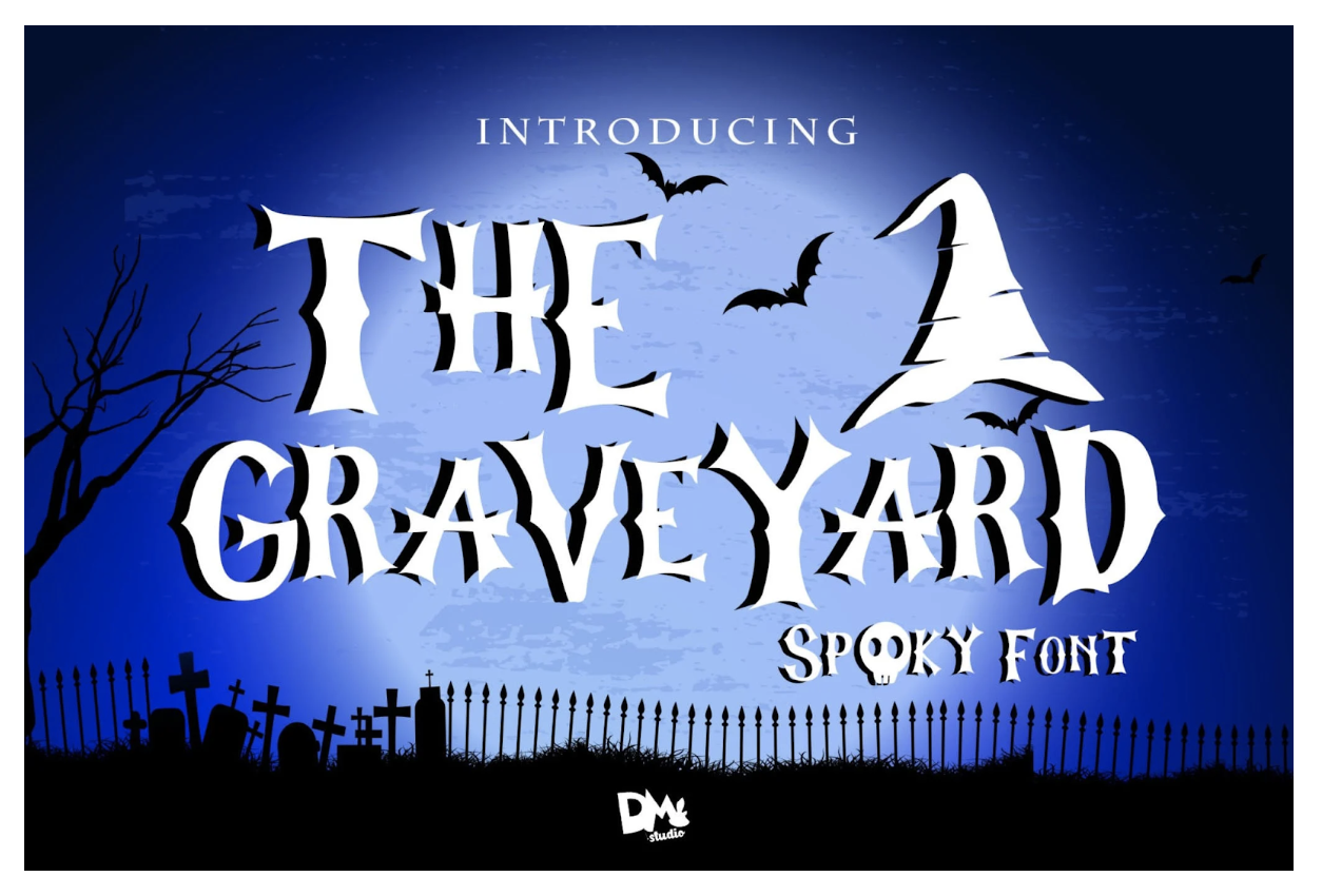 Download: The Cemetery - Creepy Font